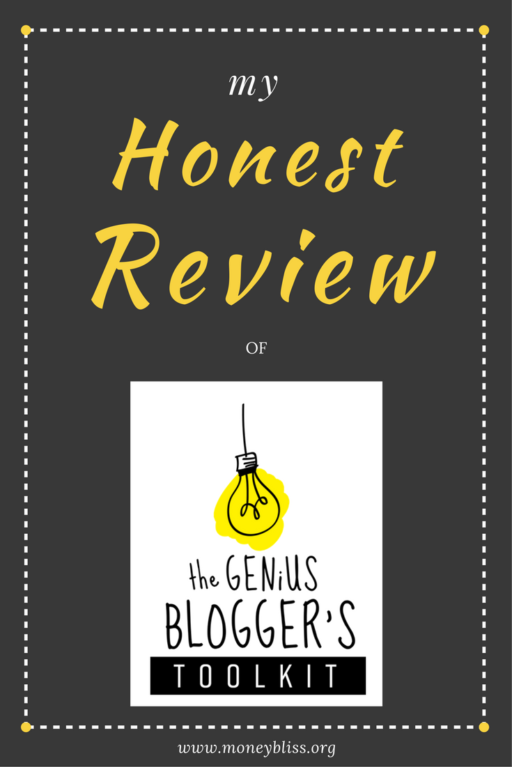 My Review Genius Blogger's Toolkit. Is it worth the cost? Get blogging tips, business tips with ebooks, printables, and courses. Learn how to create a blog or advance your blog further. Hopefully, my insights to the Genius Blogger's Toolkit review will help you make your decision. #blogging #makemoney #sidehustle #geniusblogger