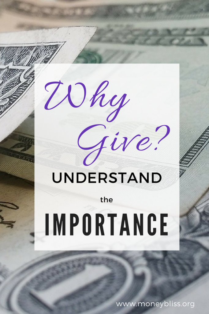 Why Give Money? Understand the importance. Giving vs. pay it forward. Why give when ends barely meet? #givemoney #giving #payitforward