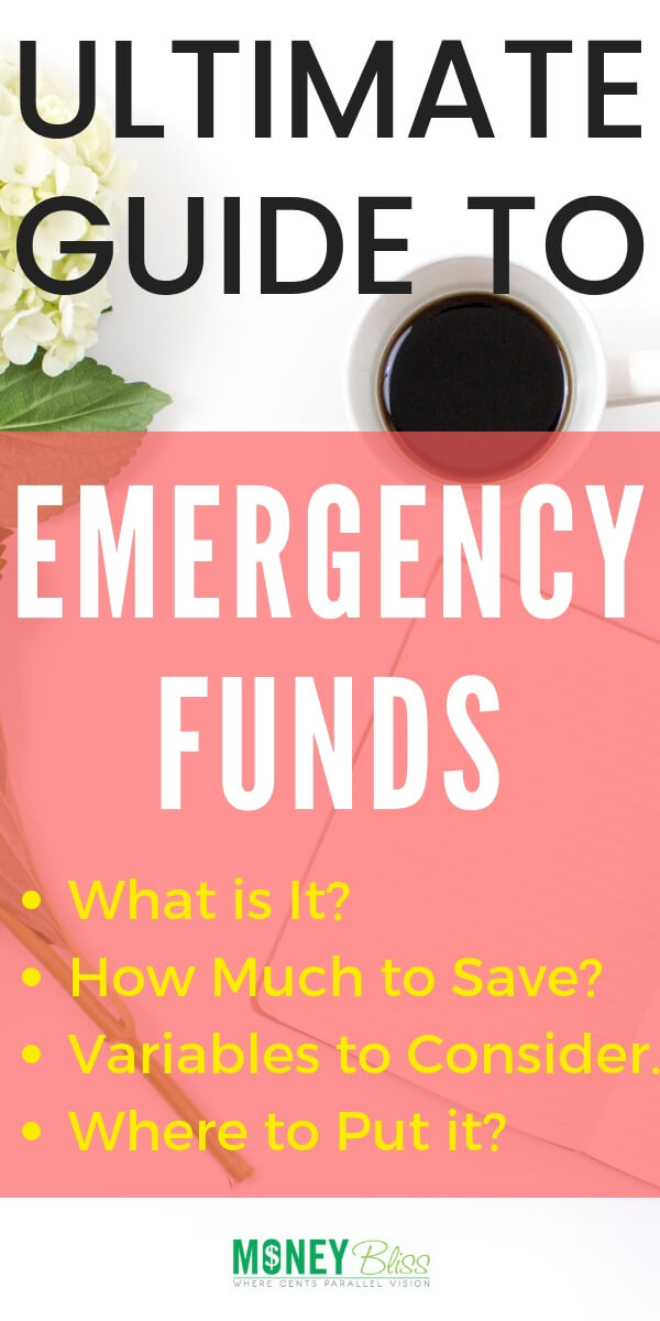 Emergency funds are the first step to financial freedom. Find basic guidance, recommended emergency fund amount plus variables to consider. Dave Ramsey basic guideline isn't enough in today's society. Building your savings plan. #savemoney #money #personalfinance #financialfreedom