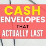 When using the cash envelope method, you need to find envelopes that will last. Here are cute durable cash envelopes that will last. Stop the DIY with a template.