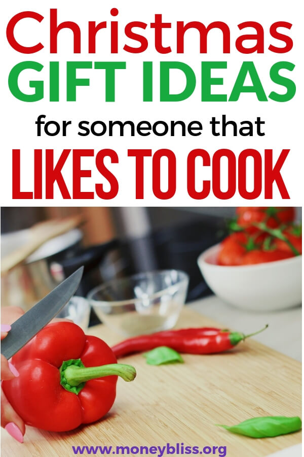 Looking for an inexpensive present for someone who enjoys cooking? Or maybe a beginner cook? Find a list of cheap gift ideas of kitchen gadgets - all under $20. #cook #gifts #moneybliss