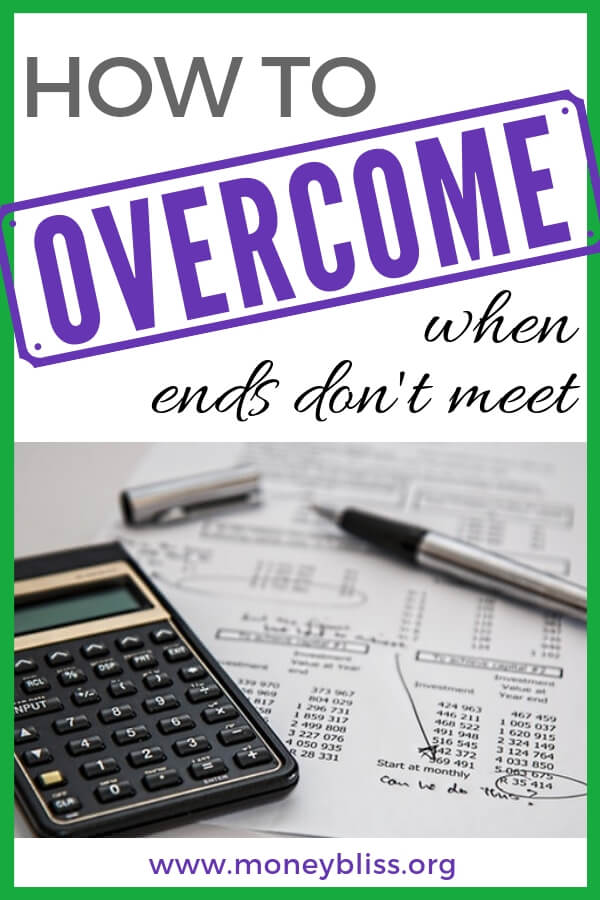 How to Overcome When Ends Don't Meet