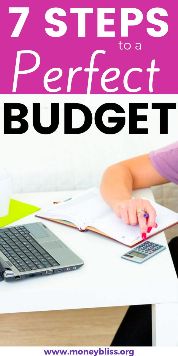 How To Make A Budget In 7 Simple Steps Money Bliss How To Make A Budget In 7 Simple Steps Money Bliss
