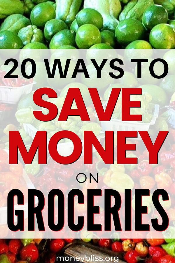 20 Simple Ways On How To Save Money On Groceries Money Bliss - 