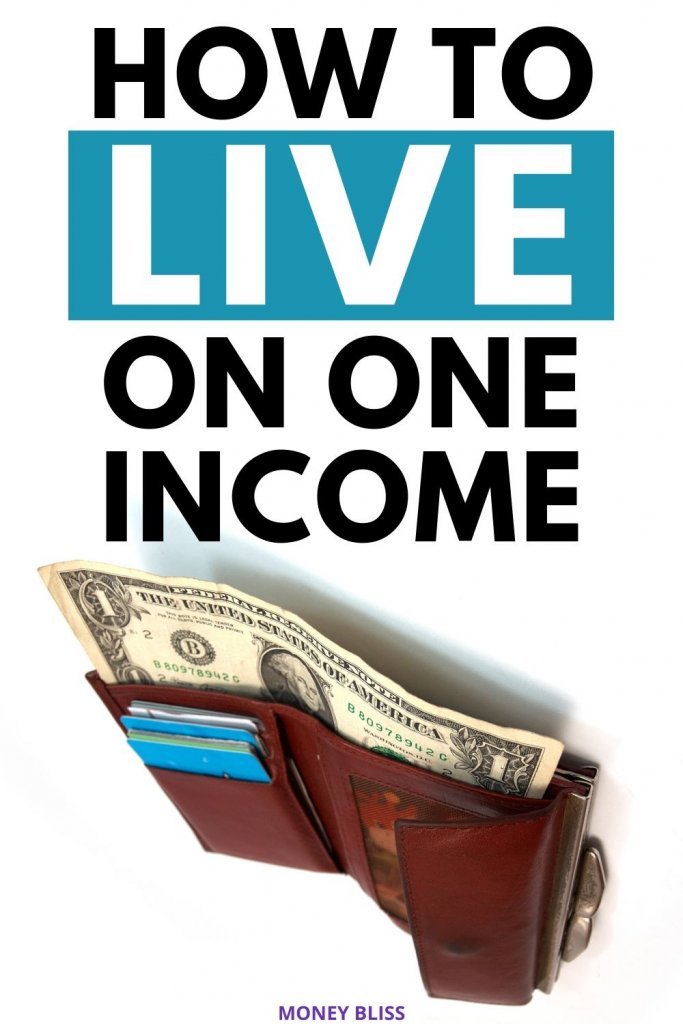 How to live on one income