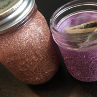 DIY Glitter Money Jar Tutorial & Bonus Ideas