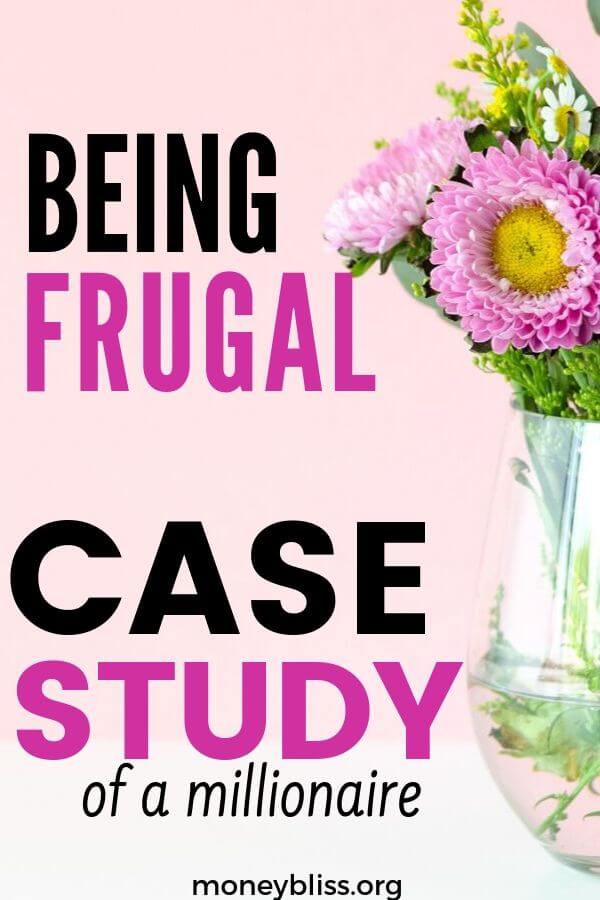 This is how a millionaire did it. Learn how to be frugal. Saving money is great. But, change your ways with these tips from a true life case story.