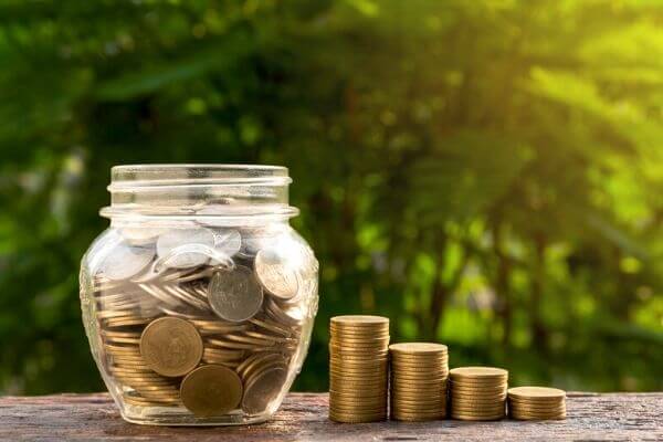 Picture of a jar of coins