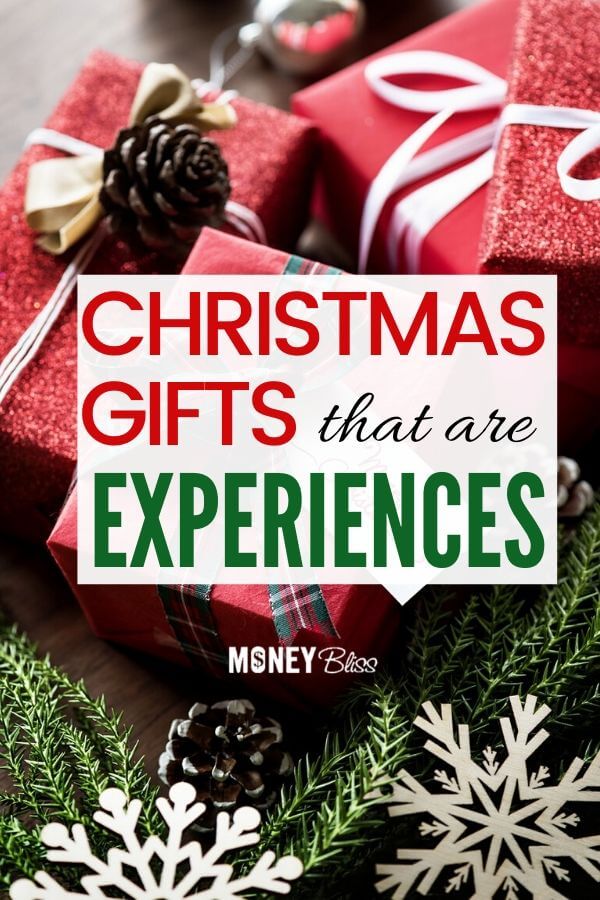 experiences for gifts