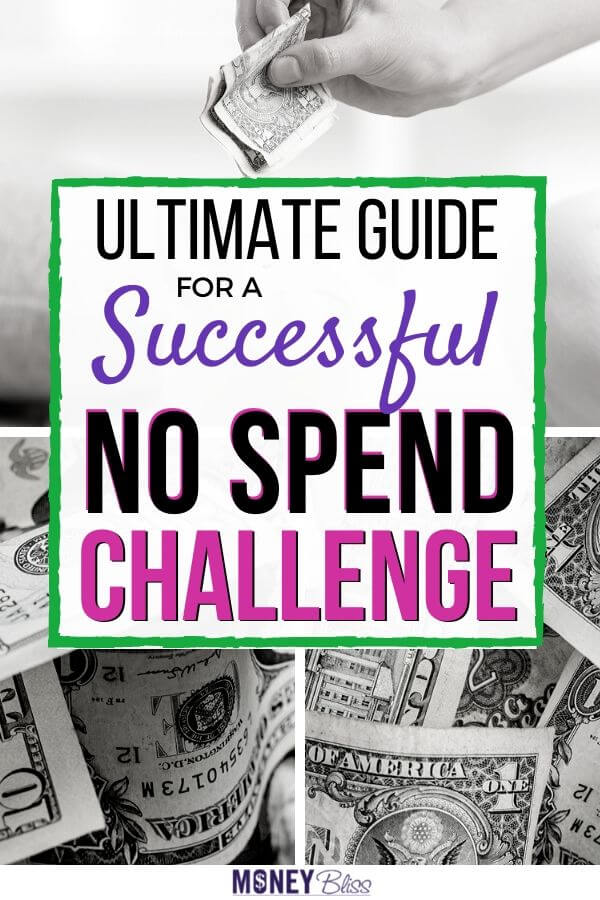 Are you ready for this save money challenge? Learn how a no spend challenge will transform your budget. Get the no spend challenge rules and download your free printable. Use the worksheets for organization. Finally learn how to not spend money at all. See results in 30 days.