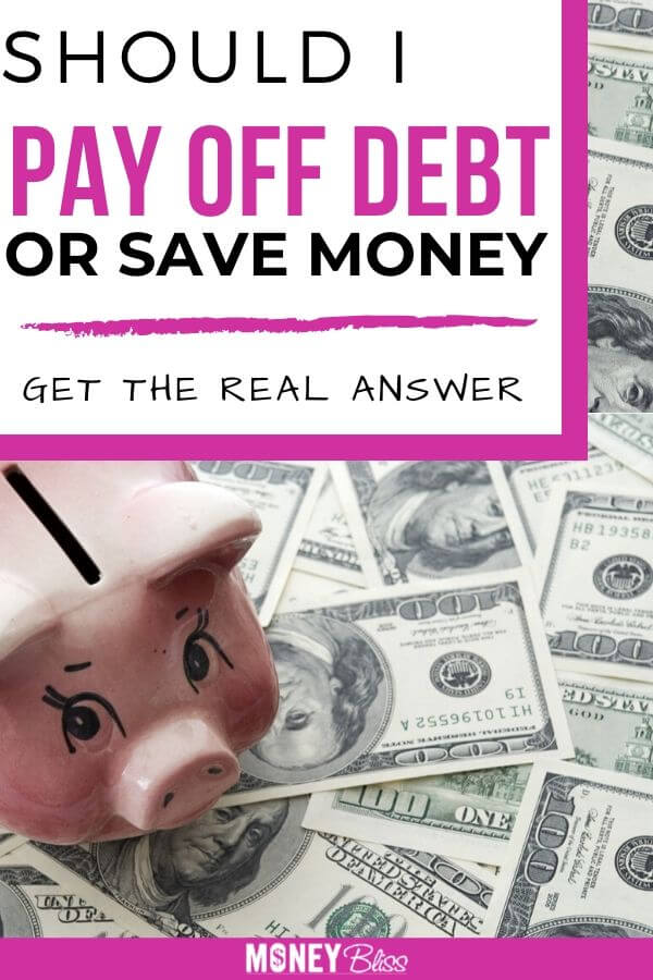 Should I Pay Off Debt or Save Money – Yes!