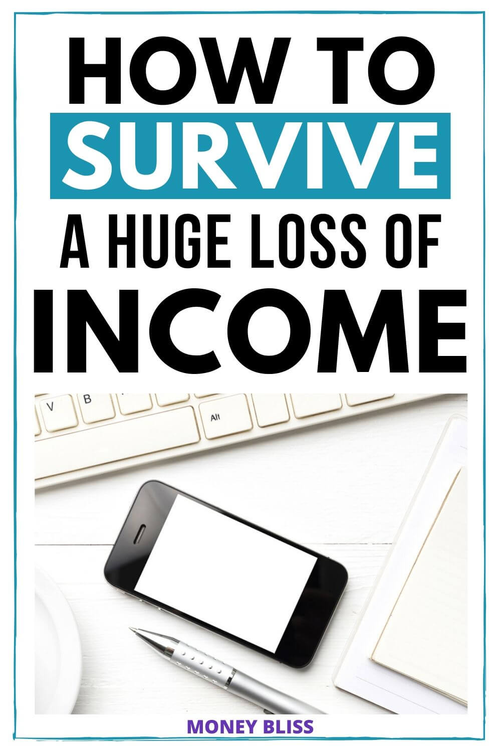 What to do with a loss of income? Did you lose your job? Learn how to survive a drop in income with these simple tips. A sudden loss of income doesn't have to ruin your personal finances. 