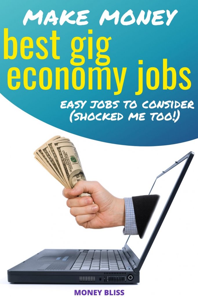 Here are the best gig economy jobs. Use this list for ideas for extra cash. Make money online with any of these side hustles. You can work from home with any of these things you can do for gig jobs. Learn what is a gig economy and how to make extra income.