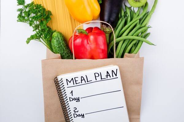 Picture of how meal planning is a frugal life hack