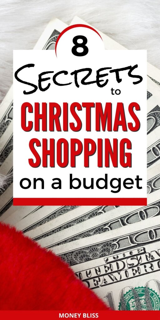 Learn the secrets to Christmas shopping on a budget. Find the perfect gift with these money saving ideas. You can save money and give great presents. Save money on your Christmas gift shopping. These frugal living tips are perfect for your debt free living. Download our free printable Christmas budget tracker.