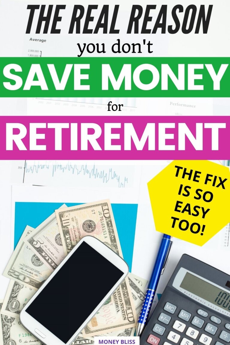 The Real Reason You Don’t Save for Retirement