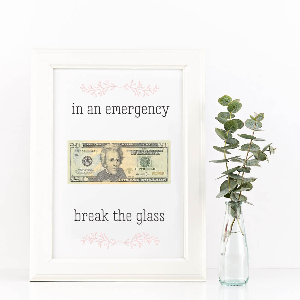 "In An Emergency" Graduation Gift