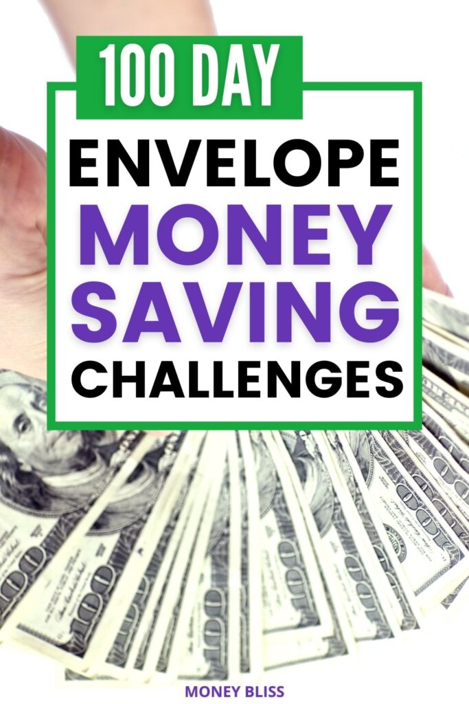 100 Envelope Challenge, Savings Challenge, Money Saving Challenge