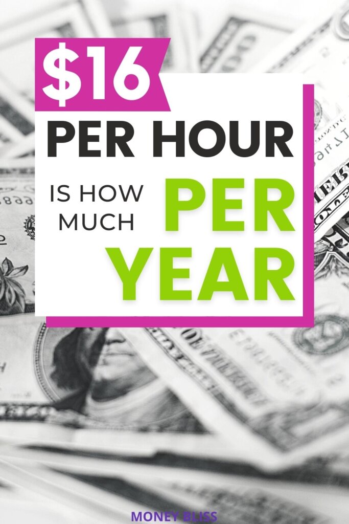 This is important money management skills to know. Learn what 16 an hour is how much a year, month, and day. Plus tips on how to live on it!