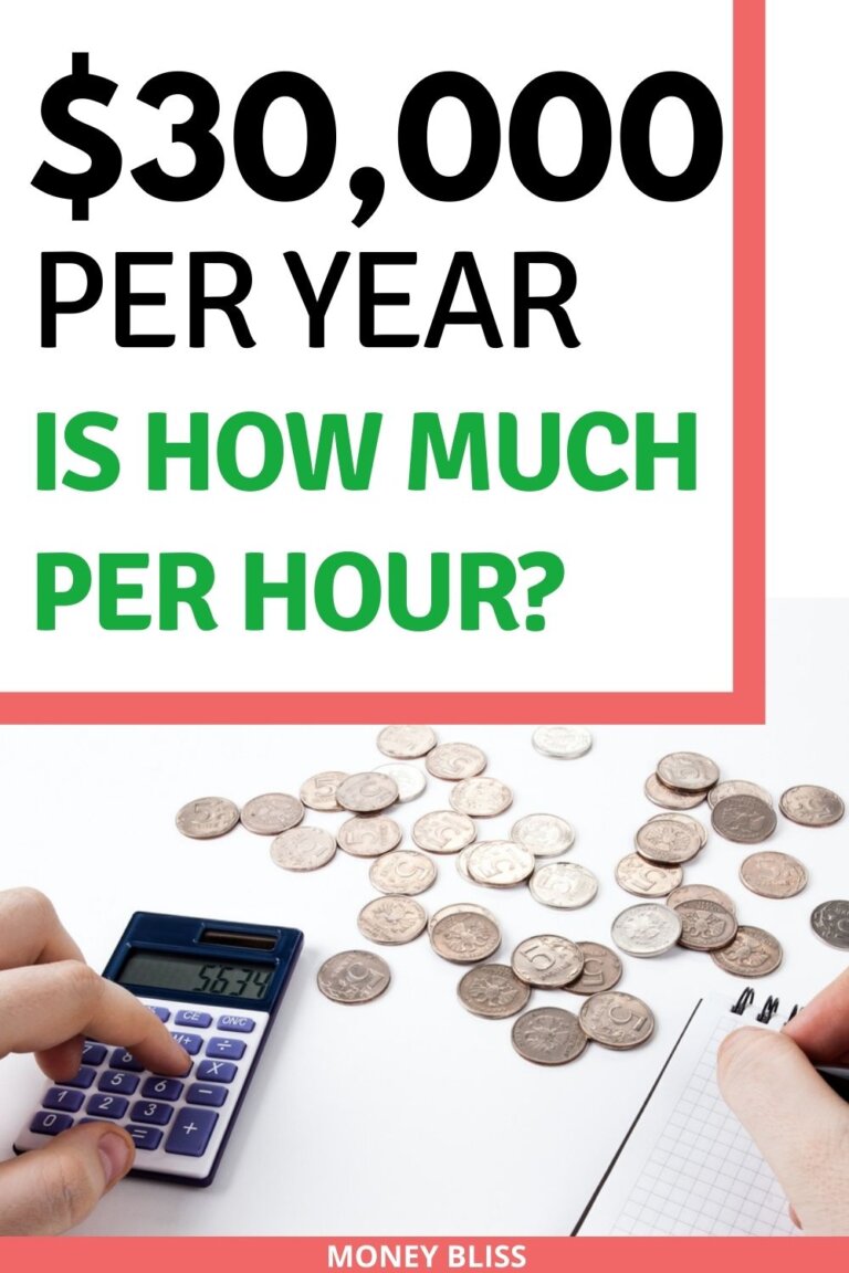 $30000 a Year is How Much an Hour? Good Salary or No?