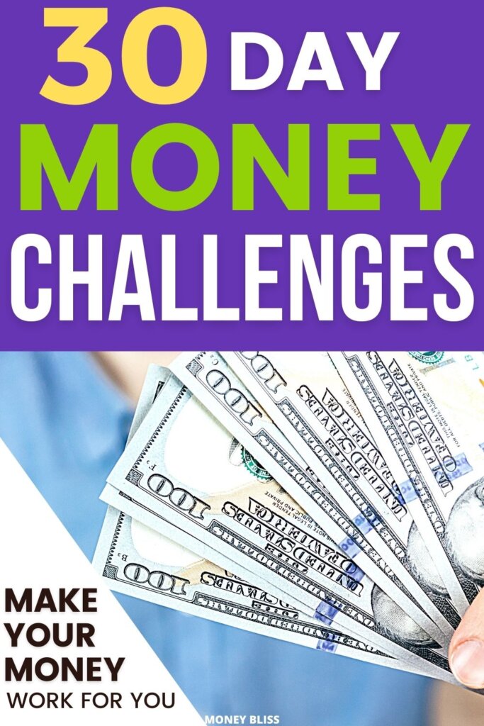 Learn how to make your money work for you with this 30 day money challenge. Create a strategy that will help you save money, spend less, and make more. It's not too late to make the right financial decisions.