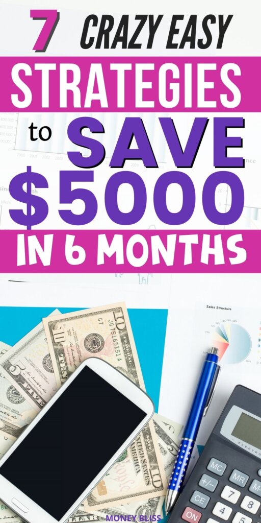 How To Save $5,000 In 6 Months - Financial Panther