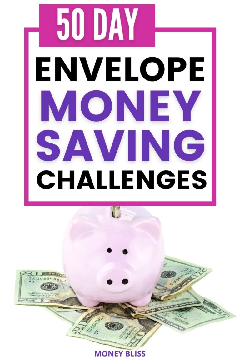 50 Envelope Challenge to Save $1275 and Follow Through!