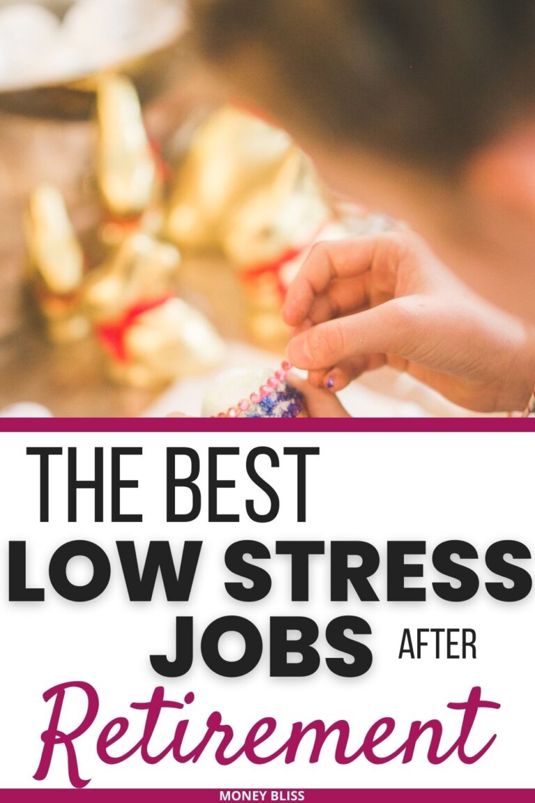 50+ Best  Low Stress Jobs After Retirement