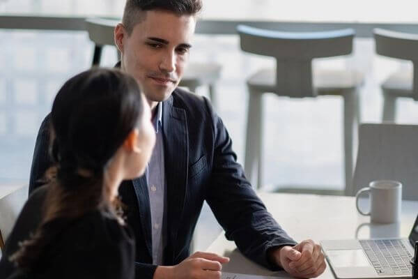 Picture of business people wondering is business a good major.