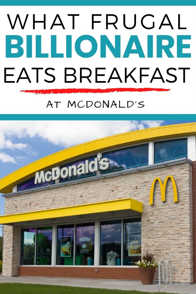 What Frugal Billionaire Eats Almost Every Breakfast At McDonald’s?