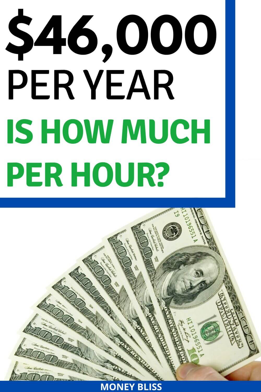 46000 dollars a year is how much per hour