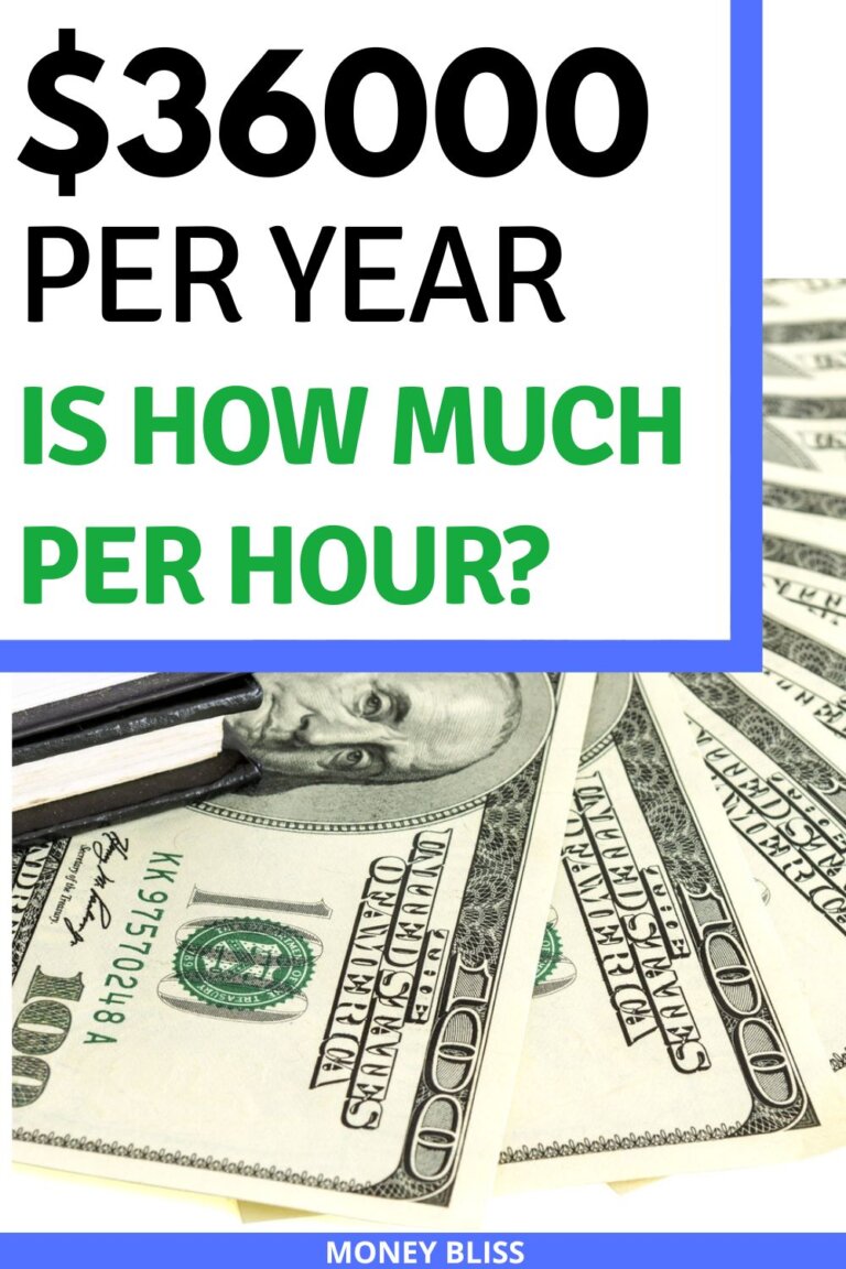  36000 A Year Is How Much An Hour Good Salary Or No Money Bliss