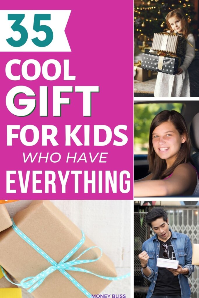 Looking for the perfect gift for a young person who has everything? Check out our list of 35 cool gifts for kids who have everything!  These creative gifts include unique toys and non-toy ideas.From toys to clothing, there's something for everyone on this list.