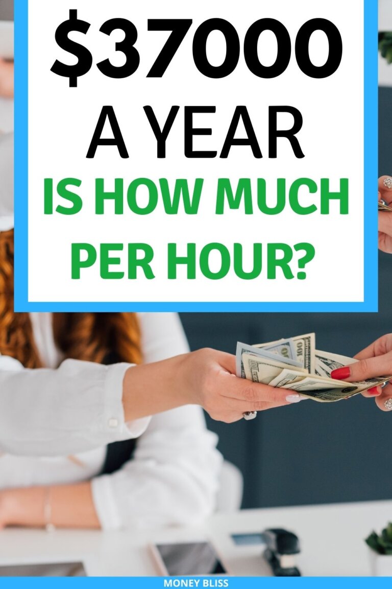 $37000 a Year is How Much an Hour? Good Salary or No?