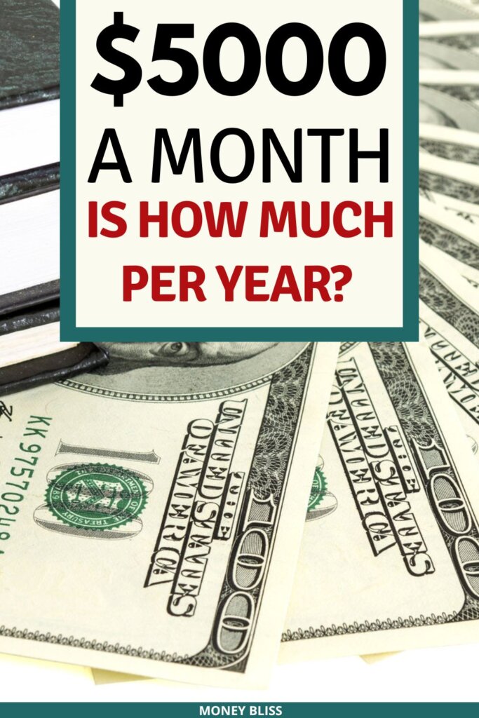 Knowing how much you make yearly as a salary is important to help you make financial decisions. Find out 5000 a month is how much a year.