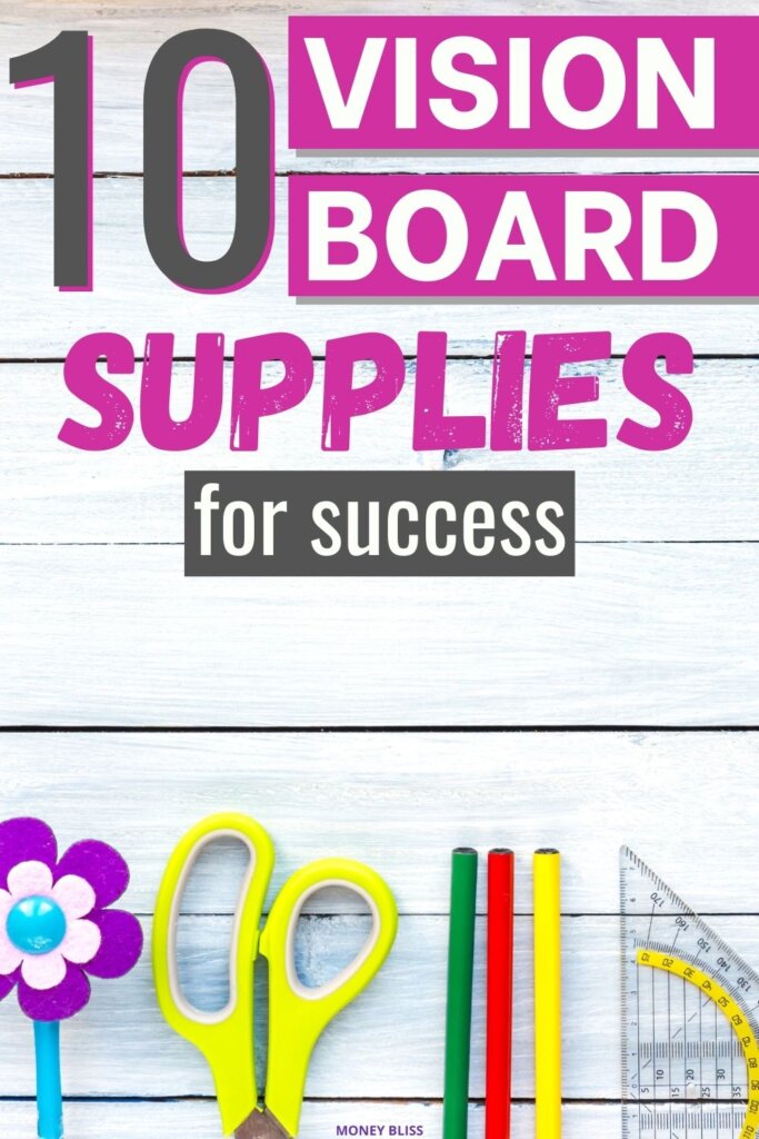 Vision Board Ideas  Vision board materials, Making a vision board, Vision  board supplies