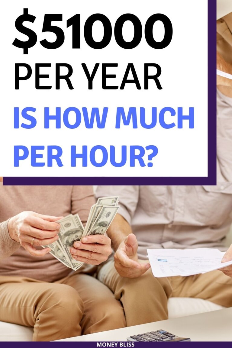 $51000 a Year is How Much an Hour? Good Salary to Live On?