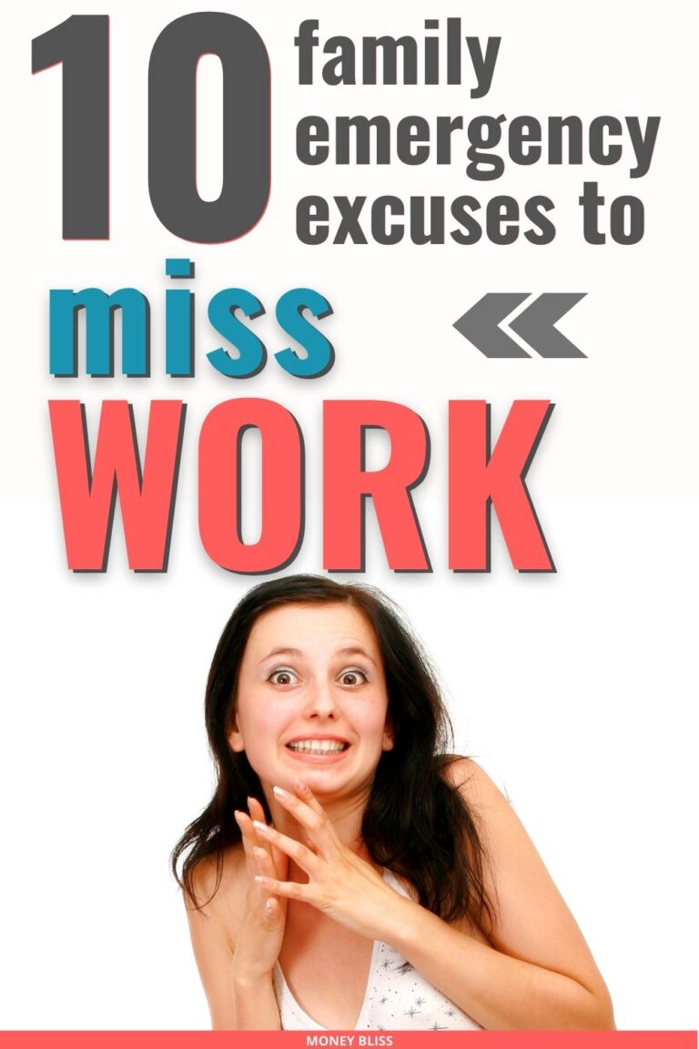 10 [Legitimate] Family Emergency Excuses: Real Examples to Miss Work