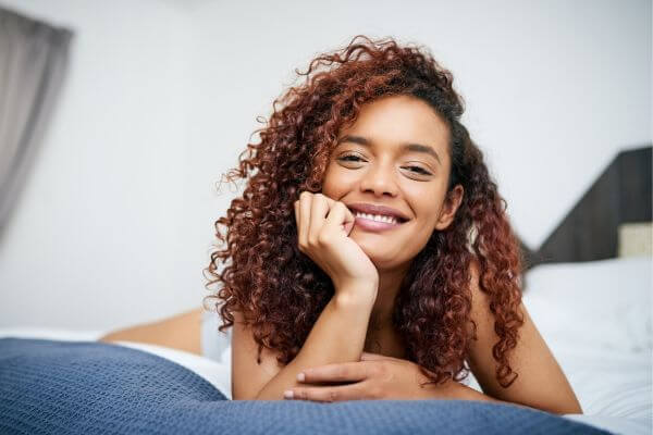 Picture of a lady relaxing for what should I do today to relax.