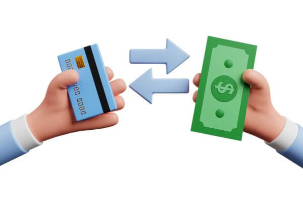 Graphic of money being added to Cash App card