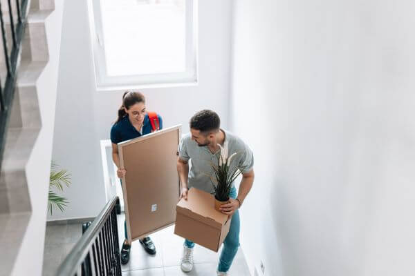 Picture of people moving stuff for things you need for an apartment that you wouldn't think of