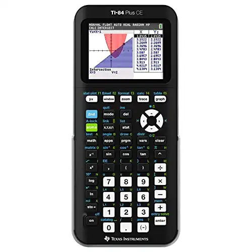 Texas Instruments TI-84 Plus CE Color Graphing Calculator