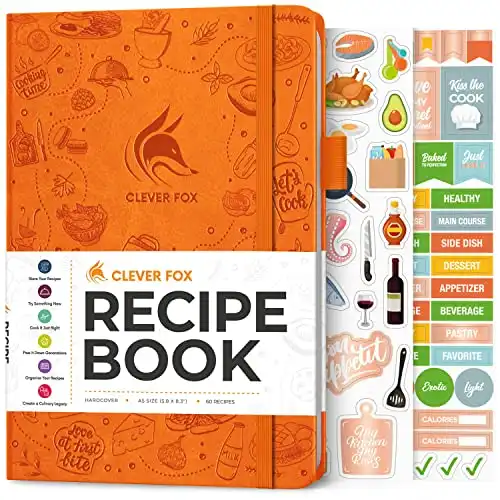 Clever Fox Recipe Book - Make Your Own Family Cookbook