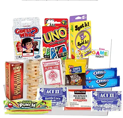 The Ultimate Game Night Gift Basket