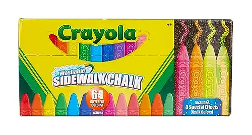 Crayola Ultimate Washable Chalk Collection (64 ct)