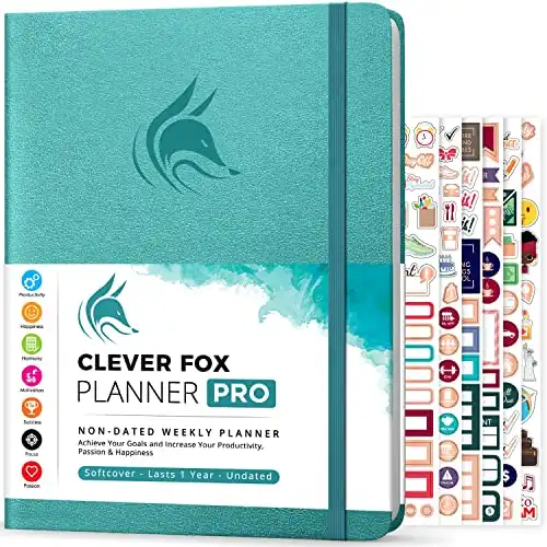 Clever Fox Planner PRO – Weekly & Monthly Life Planner
