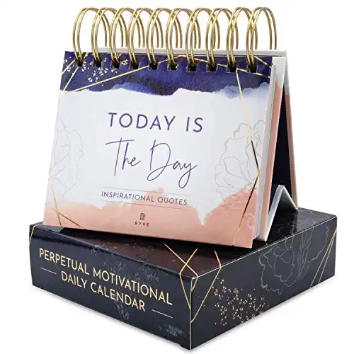 Daily Flip Calendar with Inspirational Quotes