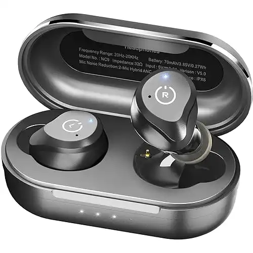 Active Noise Cancelling Wireless Earbuds