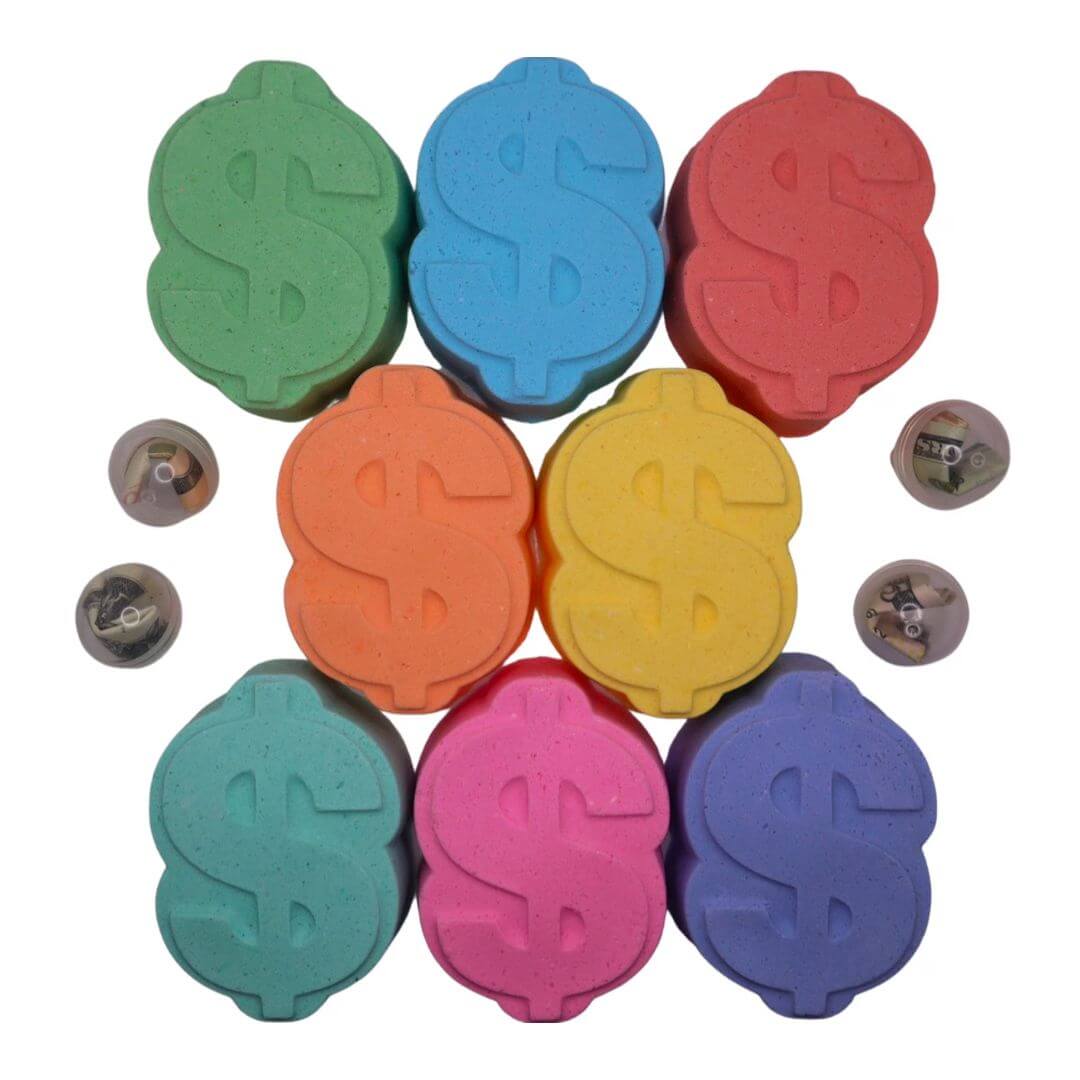 Handmade Money Surprise Bath Bomb