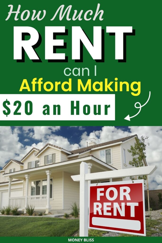  Ever wondered how much rent you can afford on a particular hourly wage? Use the rent calculator to see what you can afford on $20 an hour. Find out from the experts in this guide.